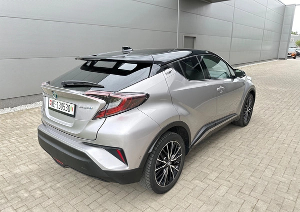 Toyota C-HR cena 75900 przebieg: 96200, rok produkcji 2017 z Siedlce małe 742